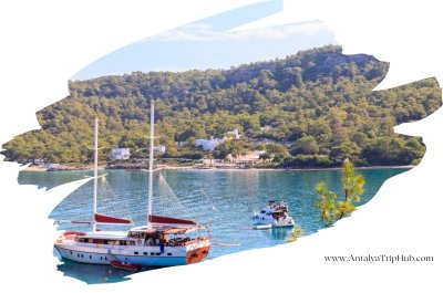 Boat Tour in Kemer Bays from Antalya